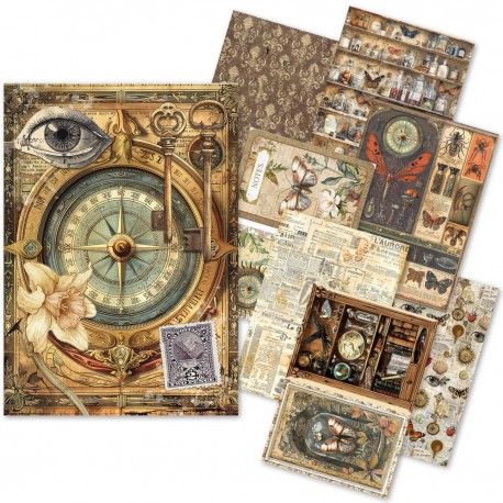 Papel de Arroz A5 Ciao Bella - CABINET OF CURIOSITIES