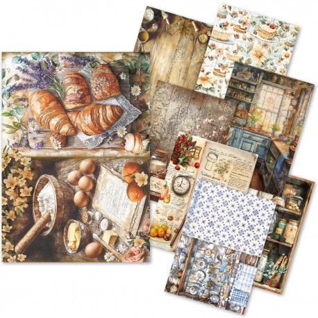 Papel de Arroz A5 Ciao Bella - COOKBOOK