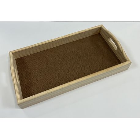 Bandeja de madera para azulejos