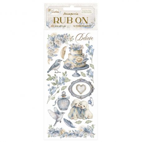 Tim Rub-On 10x21.6cm - TIMELESS