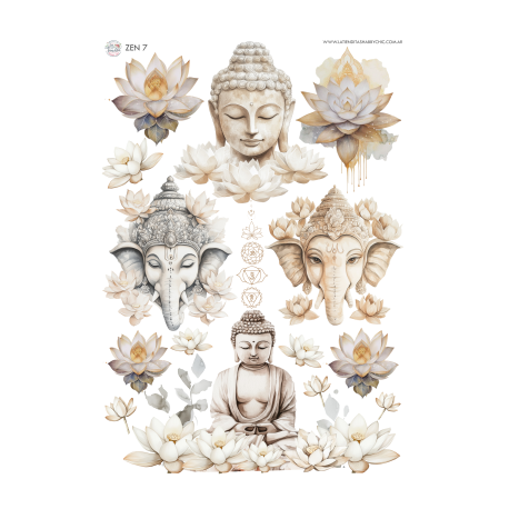 DECO TRANSFER A5 - Tiendita Shabby Chic