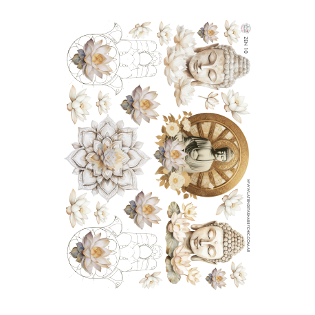 DECO TRANSFER A4 - Tiendita Shabby Chic