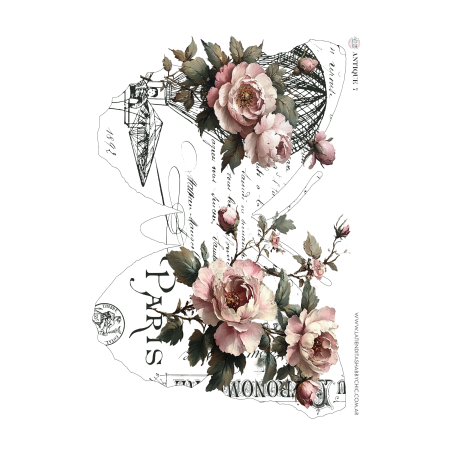 DECO TRANSFER A4 - Tiendita Shabby Chic