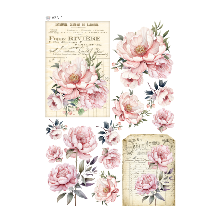 DECO TRANSFER A4 - Tiendita Shabby Chic