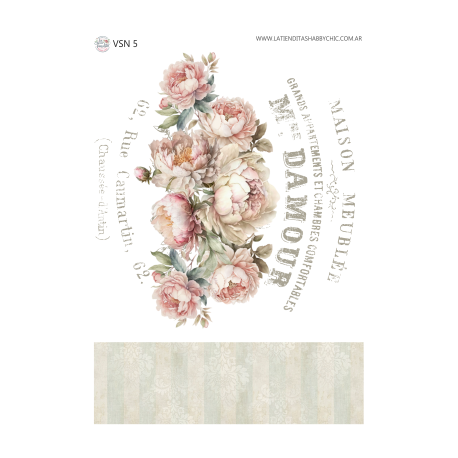 DECO TRANSFER A5 - Tiendita Shabby Chic