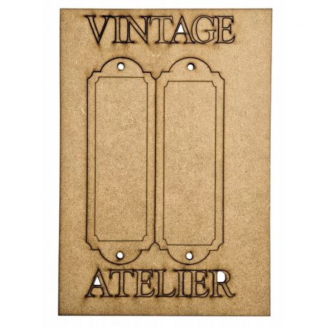 Conjunto 2 carteles VINTAGE ATELIER