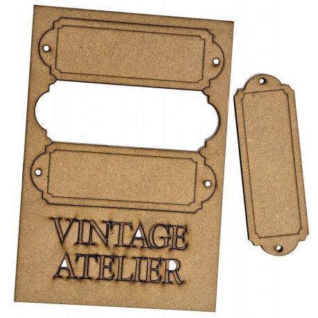 Conjunto 3 carteles VINTAGE ATELIER