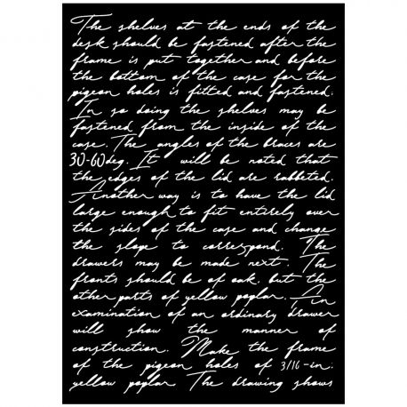 Big Stencil A3 - Writings