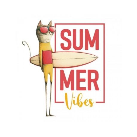 Transfer 24x23cm SEMMER VIBES