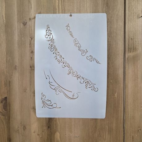 Stencil MILARTES  - Curvas