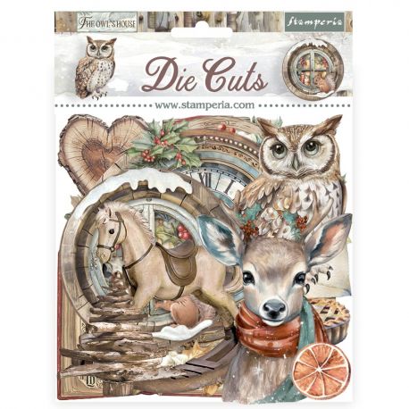 Die cuts surtido - THE OWL'S HOUSE