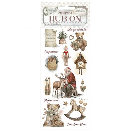 Tim Rub-On 10x21.6cm - THE OWL'S HOUSE