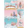 Papel de arroz DinA4 CANDY CHRISTMAS