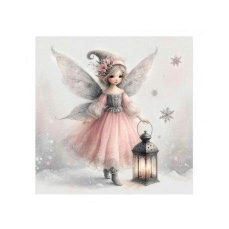 Transfer 24x23cm LANTERN FAIRY2