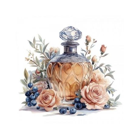 Transfer 24x23cm FLORAL PERFUMS1