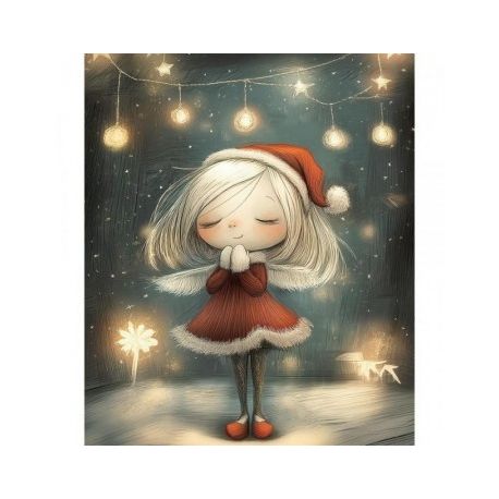 Transfer 25x30cm CHRISTMAS LIGHTS3