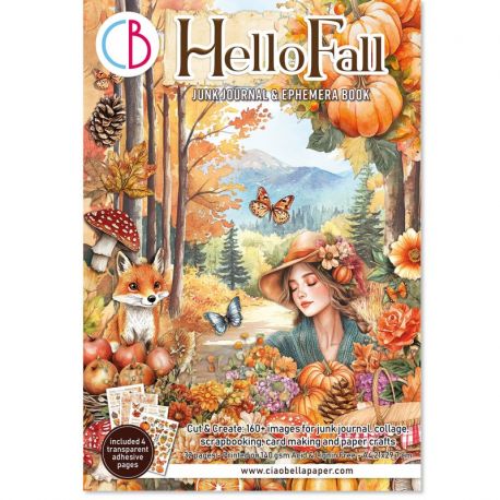 HELLO FALL Ephemera Book A4