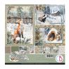 Set 12 papeles 8x8" Ciao Bella "FOREST TALES"