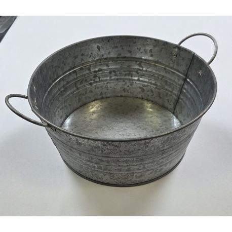 MACETA DE METAL GRANDE