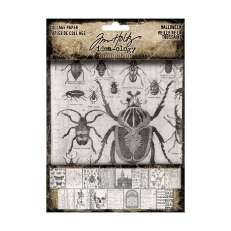 Tim Holtz® Ideaology: Halloween Collage Paper