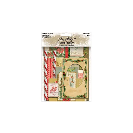 Tim Holtz® Ideaology: Christmas Layers + Paper Dolls