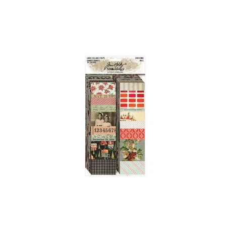 Tim Holtz® Ideaology: Christmas Large Collage Strips