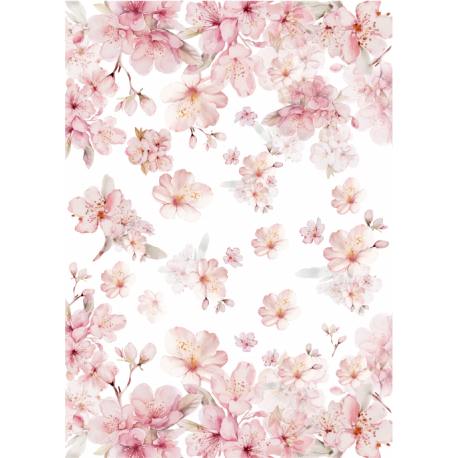 Lamina de seda 50x70 -  La Tiendita Shabby chic