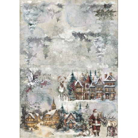 Lamina de seda 50x70 -  La Tiendita Shabby chic