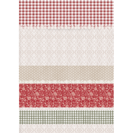 Lamina de seda 50x70 -  La Tiendita Shabby chic