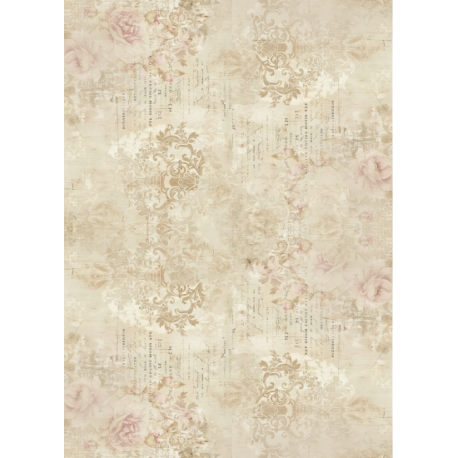 Lamina de seda 50x70 -  La Tiendita Shabby chic