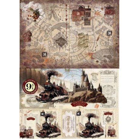 Lamina de seda 50x70 -  La Tiendita Shabby chic