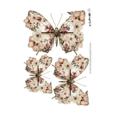 DECO TRANSFER A4 - Tiendita Shabby Chic