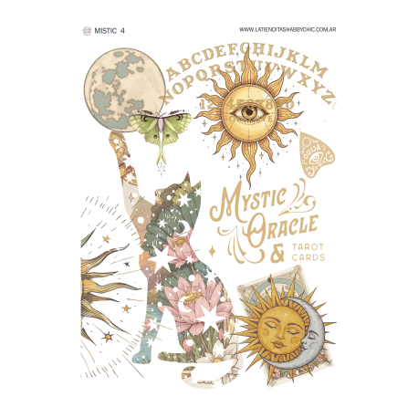 DECO TRANSFER A4 - Tiendita Shabby Chic