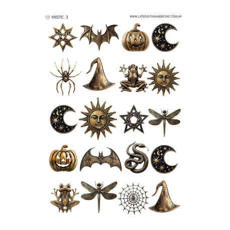 TRANSFER MIXED A4 - Tiendita Shabby Chic