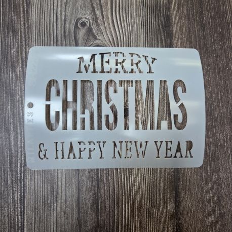 Stencil MILARTES  - Christmas